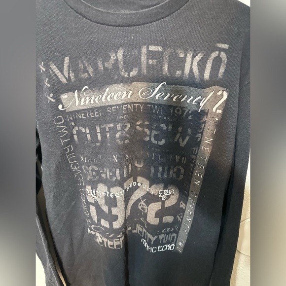 Y2K thermal Ecko UnItd. Marc Ecko black men size l - Picture 6 of 9